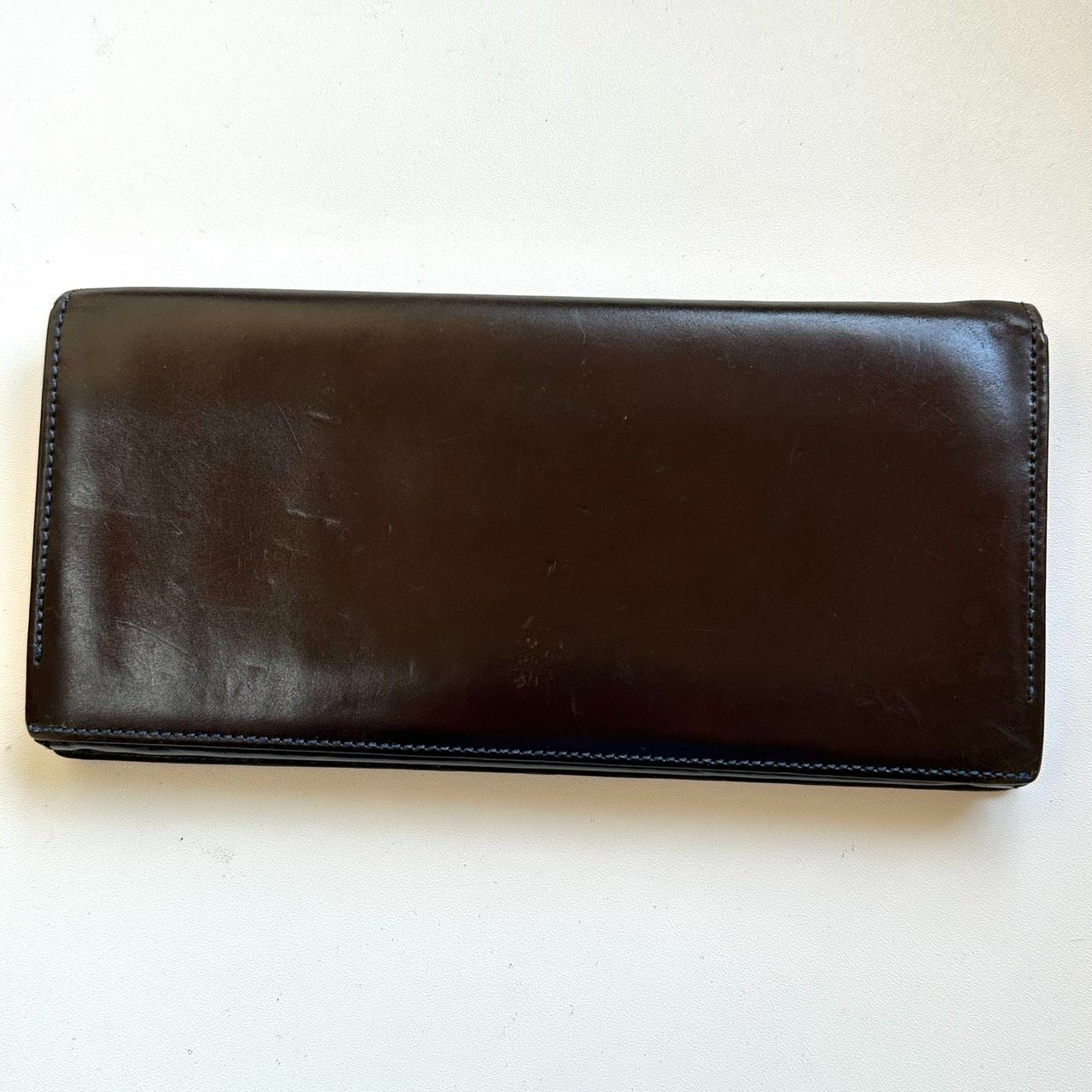 ポールスミス Paul Smith 長財布 コードバン ダークブラウン - メルカリ