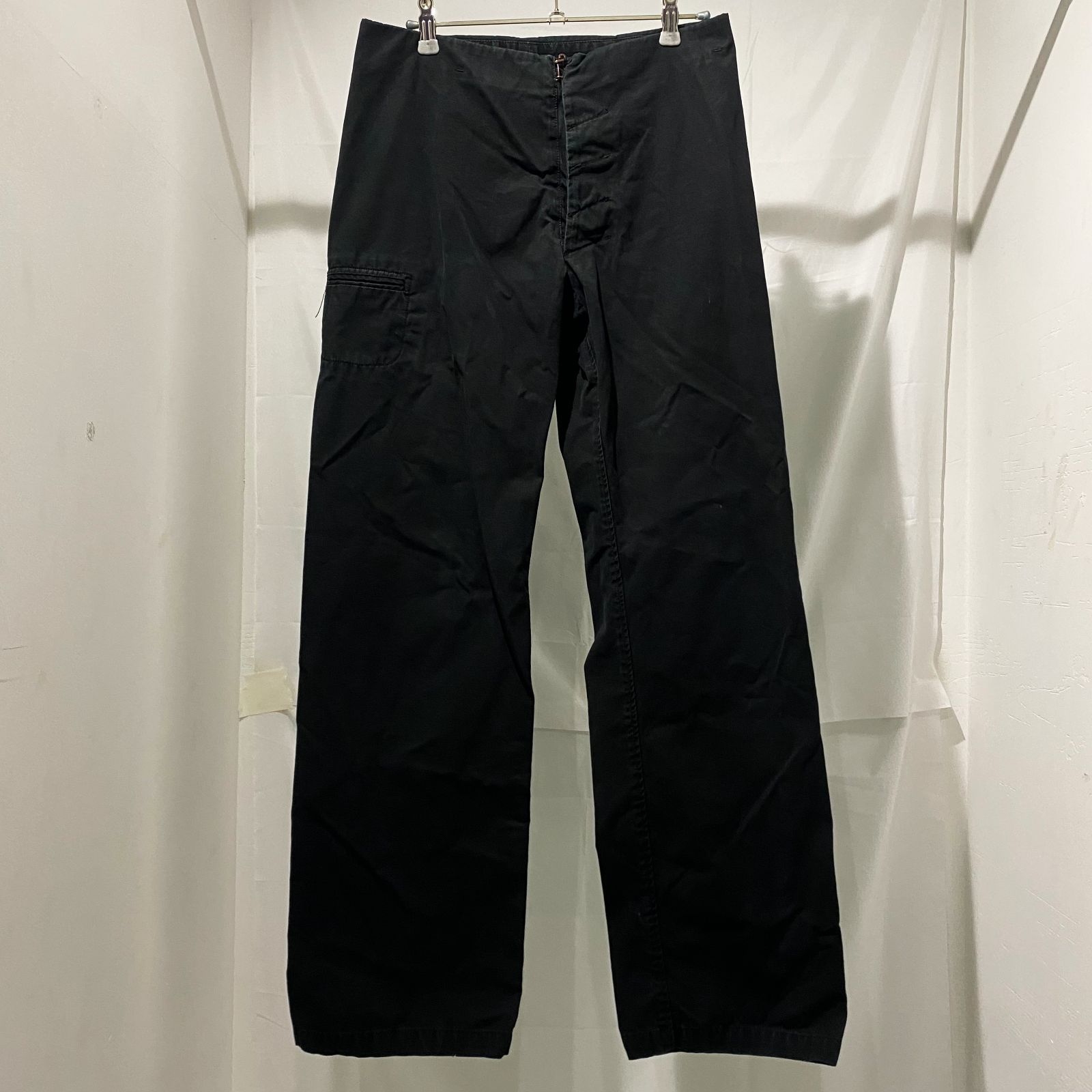 Martin Margiela マルタンマルジェラ 初期 マックイーンパンツ ブラック size44【中目黒R01】