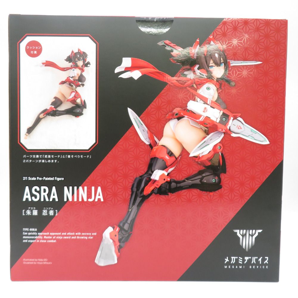 メガミデバイス 朱羅 忍者 2/1 完成品 特典『表情替えパーツ』付き