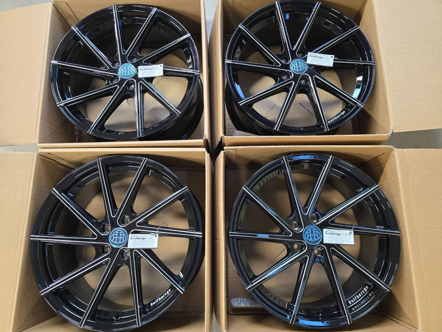 アウトレット品 Rolfhartge ロルフハルトゲ F10 Black Milling 8.5ｘ19 Aクラス W176|W177 CLA C117 Bクラス W246 GLA X156 GLB X247 GLC X253