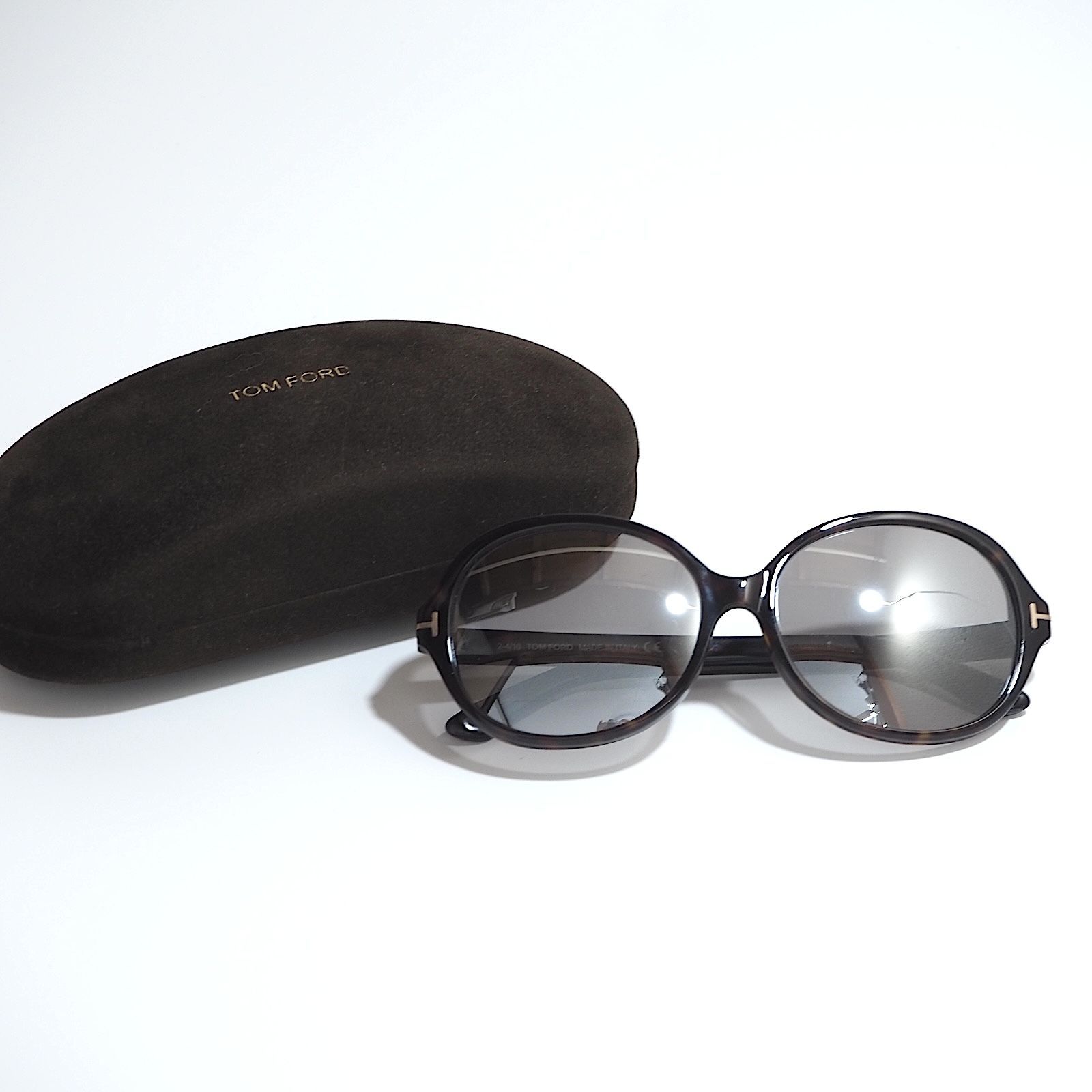 △美品 トムフォード TOM FORD サングラス ブラウン レディース 正規品 