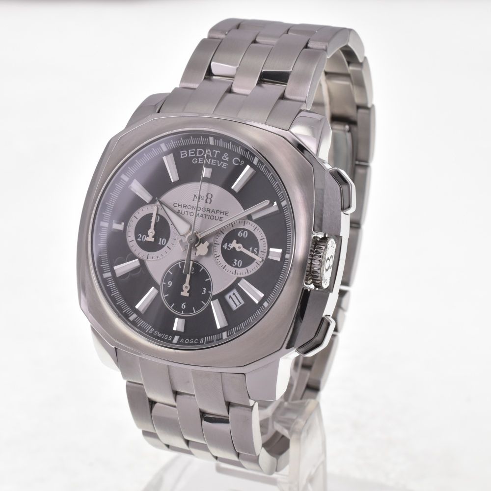 ベダ＆カンパニー BEDAT-Co B867.011.311B No.8 クロノグラフ デイト 自動巻き メンズ 箱 保証書付き I 142599