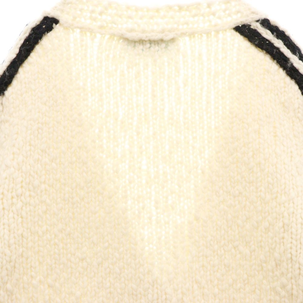 GUCCI グッチ ×adidas Cardigan アディダス ウールカーディガン アイボリー レディース 713001 XKCQH GUCCI（グッチ） ×adidas Cardigan アディダス ウールカーディガン