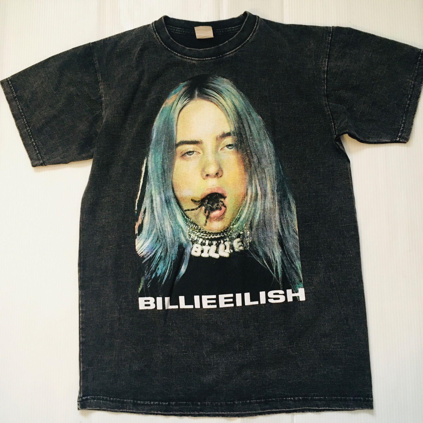 ビリーアイリッシュ L プリントTシャツ ブラック - メルカリ