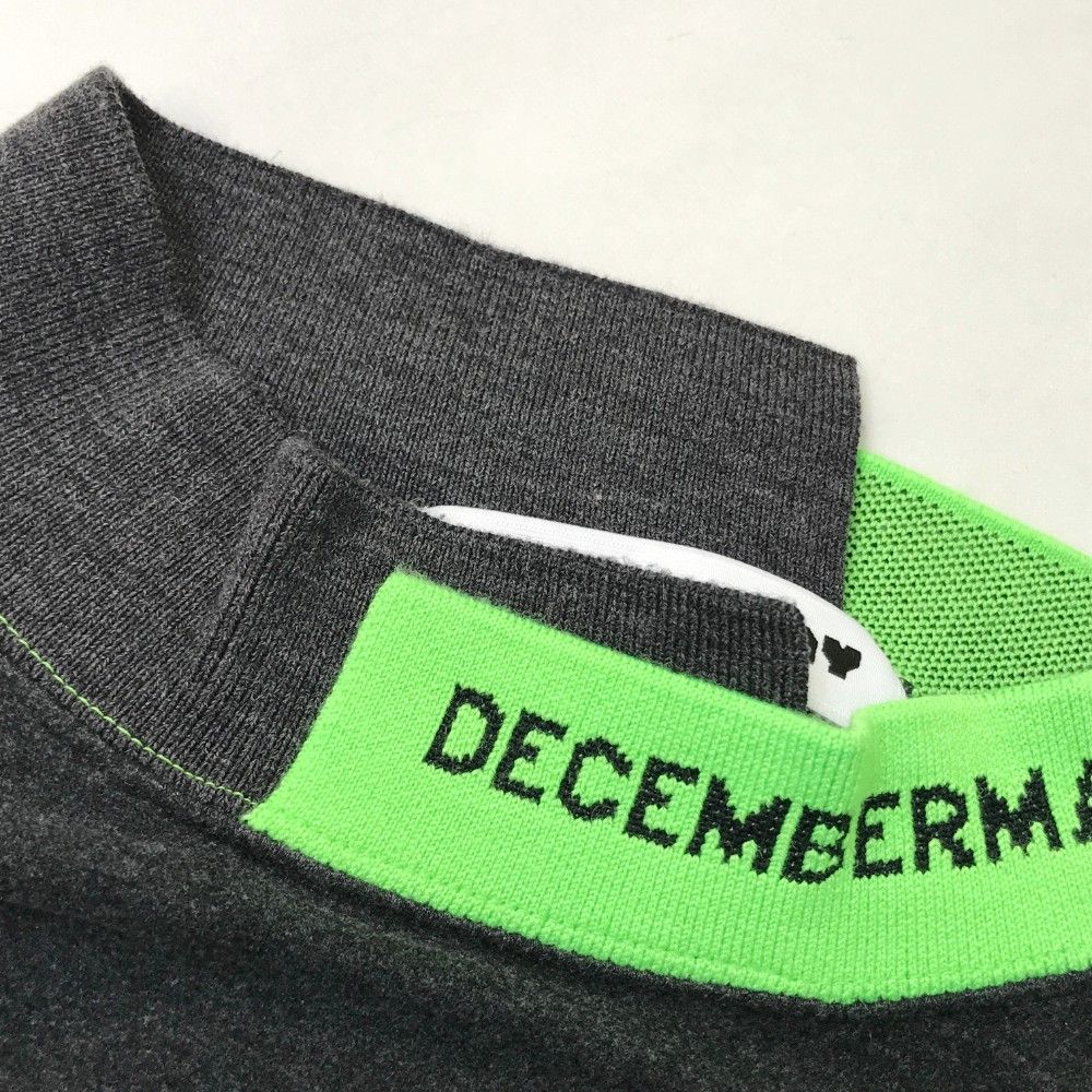 サイズ：XL DECEMBERMAY ディセンバーメイ モックネック 長袖Tシャツ