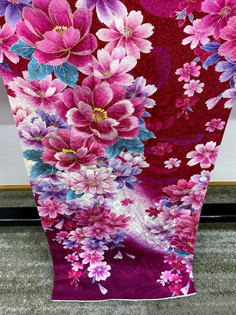振袖 金彩豪華 ラメ刺繍 紋意匠 身丈164cm 撥水加工済 【公式通販】