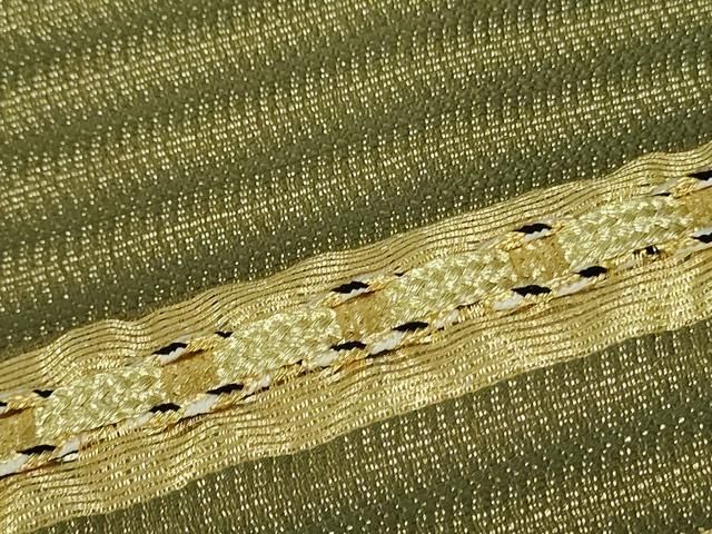 平和屋着物○ひなや工房 くむ・あむ・おる 伊豆蔵明彦 組織 太鼓柄袋帯