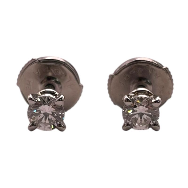 Cartier 18Kプラチナ(950)ピアス