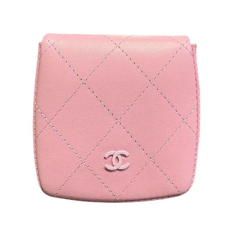 シャネル CHANEL マトラッセコインケース AP3887 ピンク カーフスキン レディース コインケース