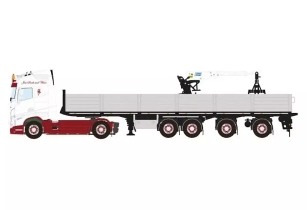 新品】ミニカー 1/50 Voncken Transporten VOLVO FH5 GLOBETROTTER 4X2