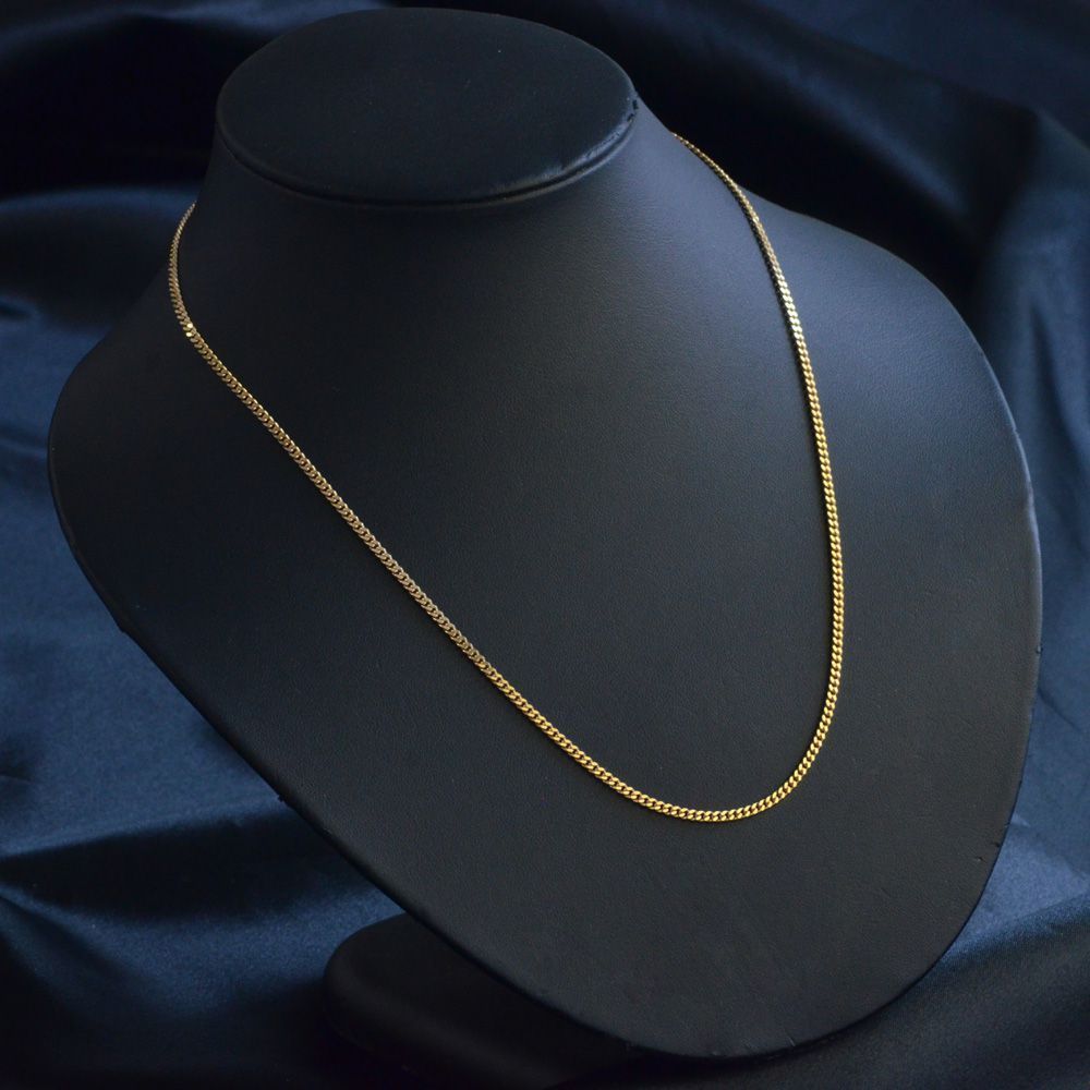 ネックレス メンズ スタッズ イエローゴールドk18 ペンダントトップ 18金 地金 シンプル 三角 男性 チェーン 送料無料 トレジャーハンター 人気 セール SALE