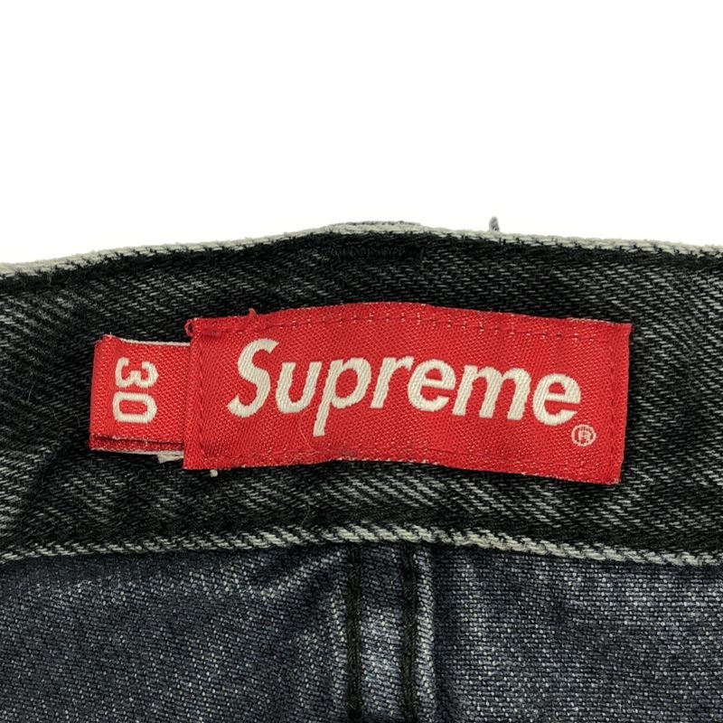 中古】Supreme 23FW Baggy Jean バギージーンズ 30 グレー