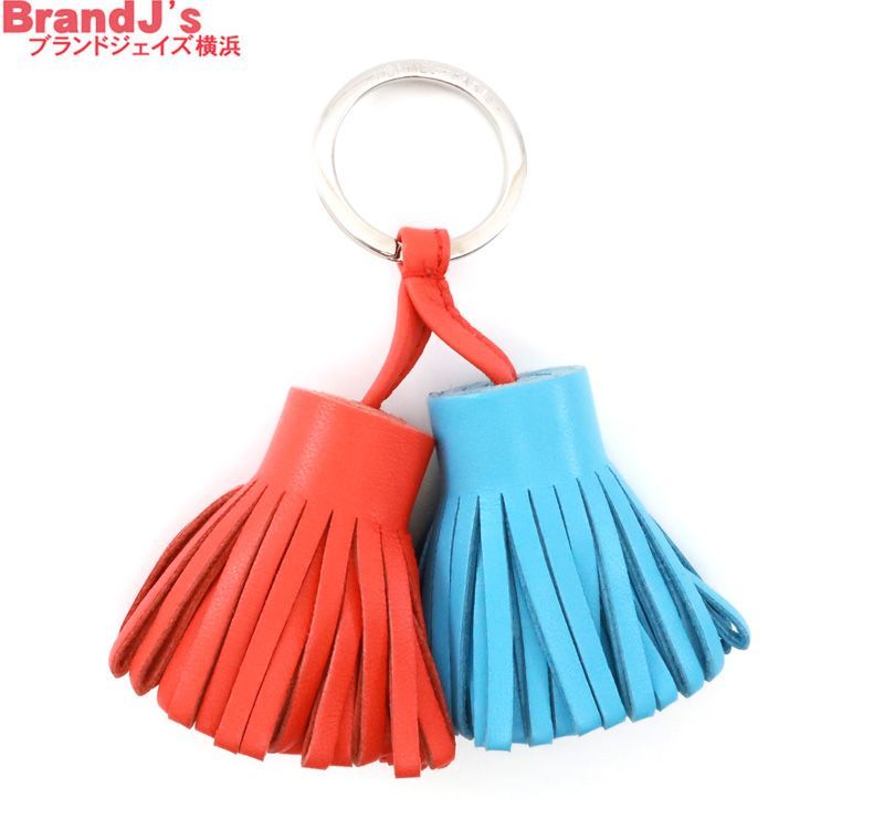 未使用 エルメス カルメン ウノドス キーホルダー キーリング チャーム  