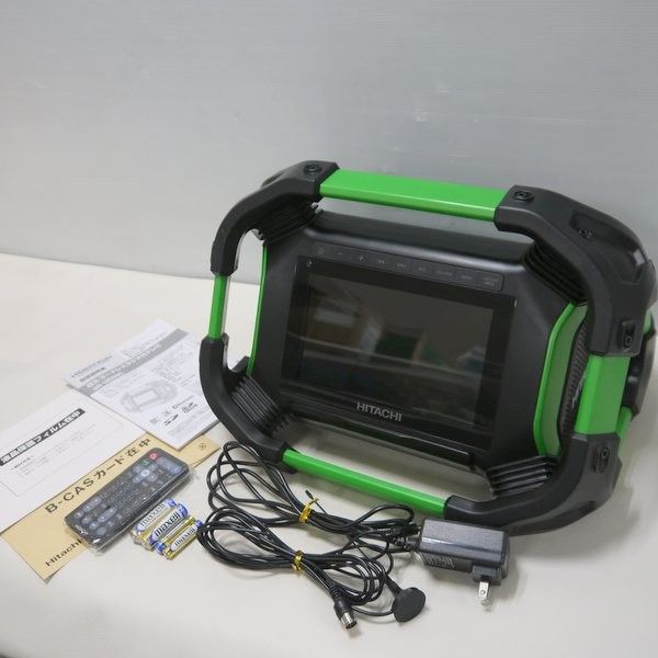 日立工機 14.4V 18V コードレスラジオ付テレビ UR18DSML NN 充電式