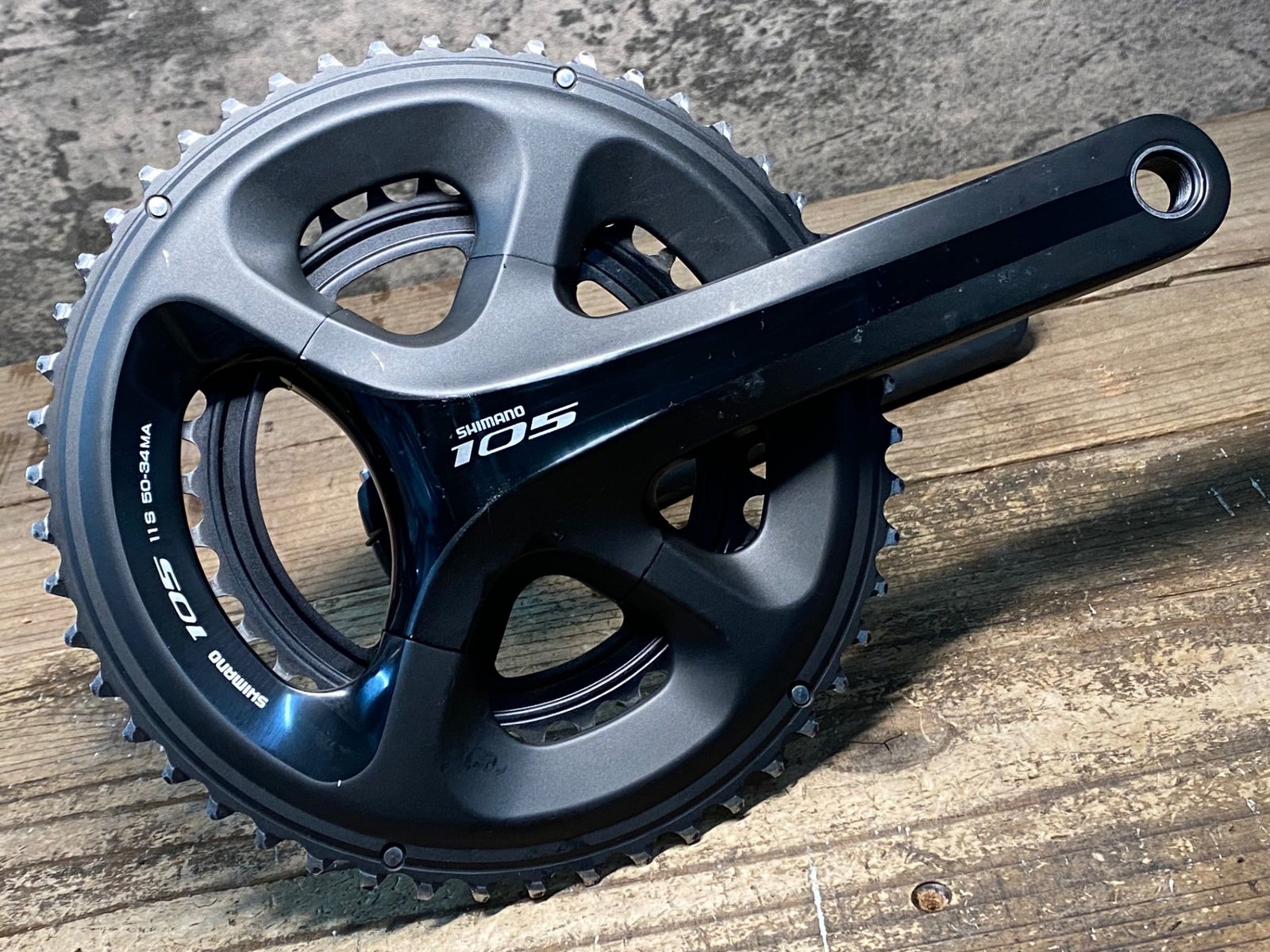 JC711 シマノ SHIMANO 105 FC-5800 クランクセット 172.5mm 50|34T