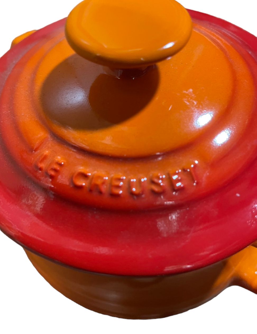 中古／食器】ル・クルーゼ スープボウル オレンジ - メルカリ