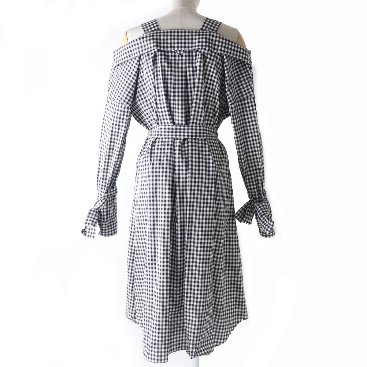 未使用品☆正規品 PRADA プラダ 2018 P37C1R ギンガムチェック ベルト  