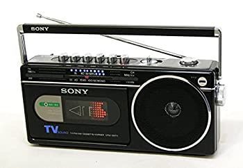中古-非常に良い】 SONY ソニー CFM-120TV 黒 TV FM AMカセット