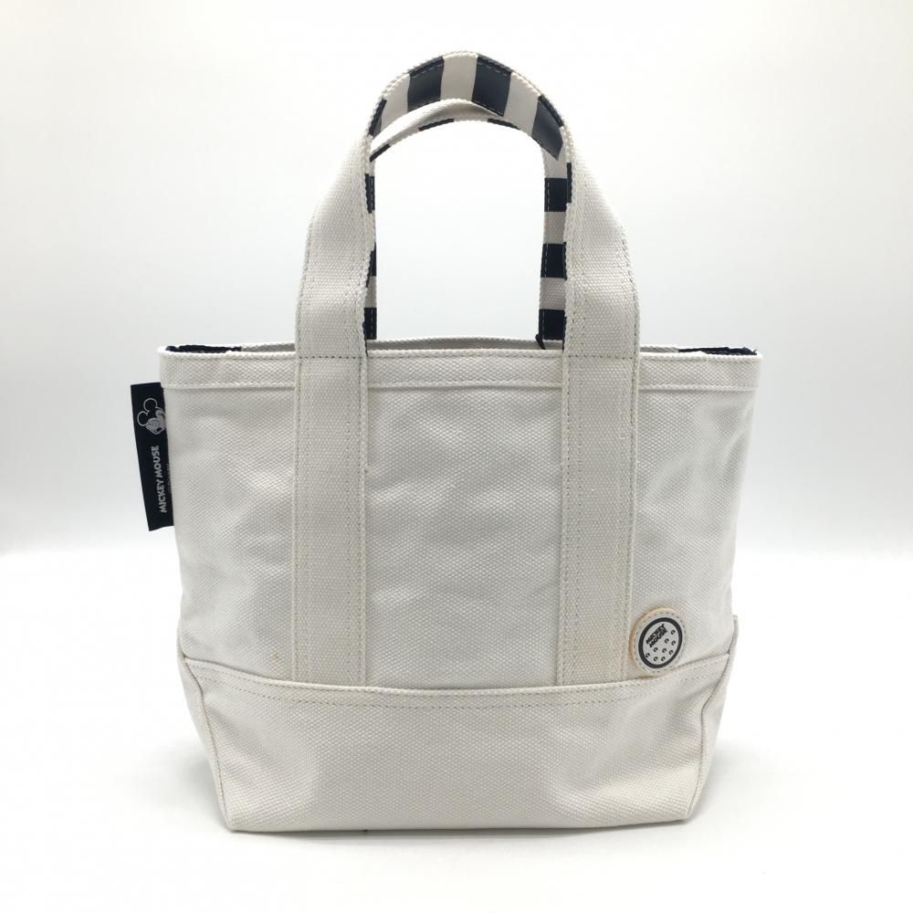 新品】パーリーゲイツ×Disney カートバッグ 白 ミッキーマウス 手