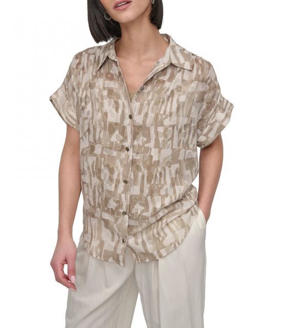 DONNA KARAN 売れ筋商品|||ダナキャラン Tシャツ トップス レディース T-shirts Beige 楽天市場】DKNY ダナキャラン（Tシャツ・カットソー｜トップス