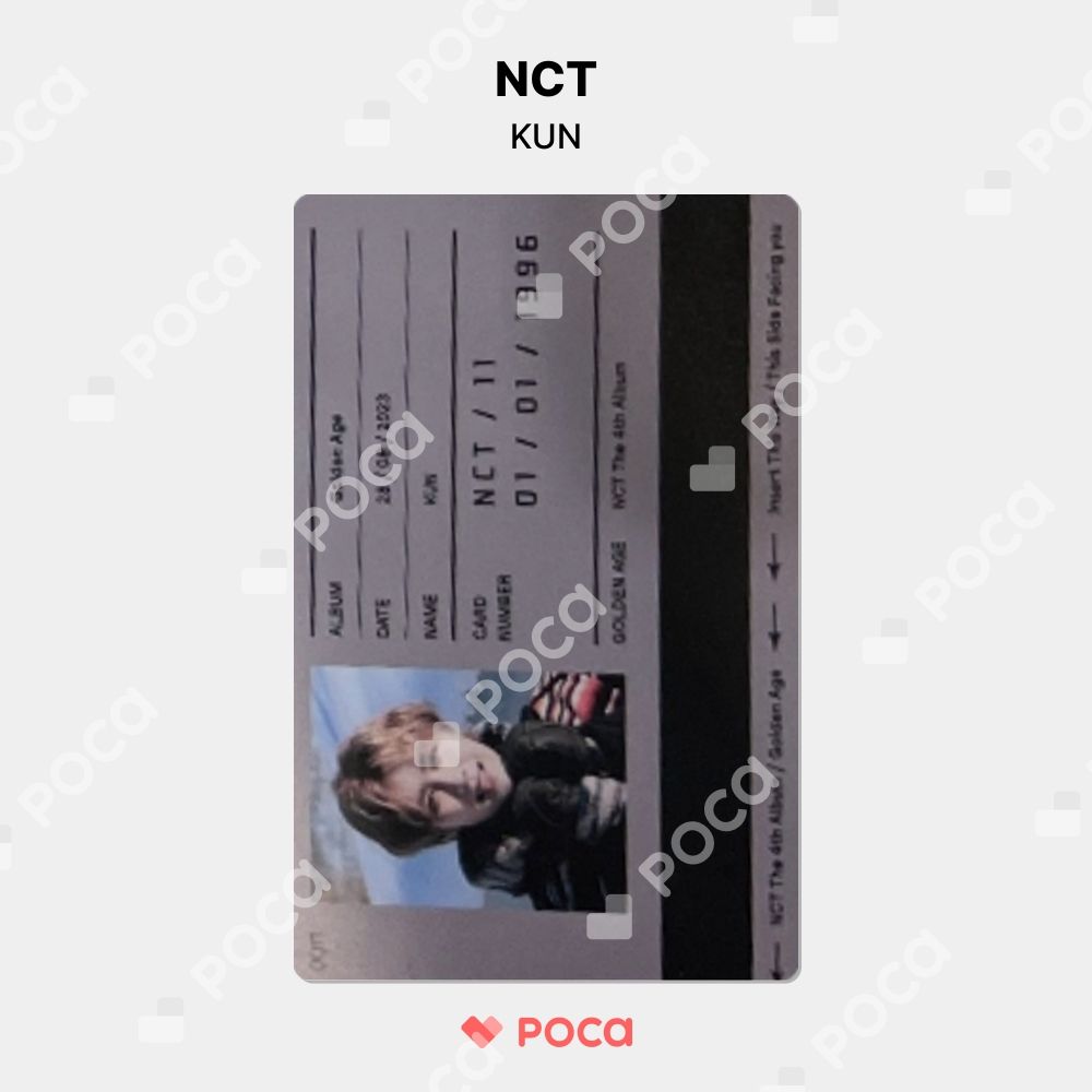 NCT クン トレカ Golden Age Collecting Ver. アルバム 公式