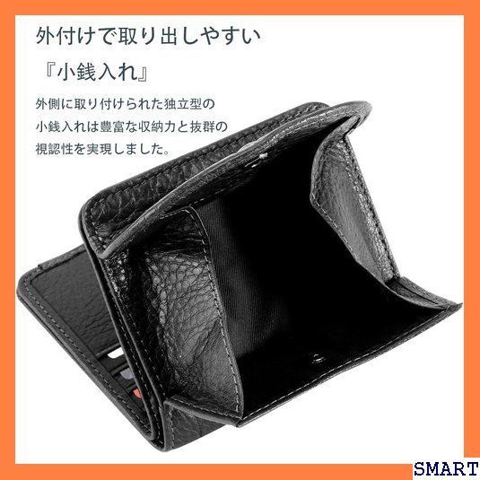 人気_Z010 MBOYU 小銭入れ レザー ボックス型 コインケース 財布