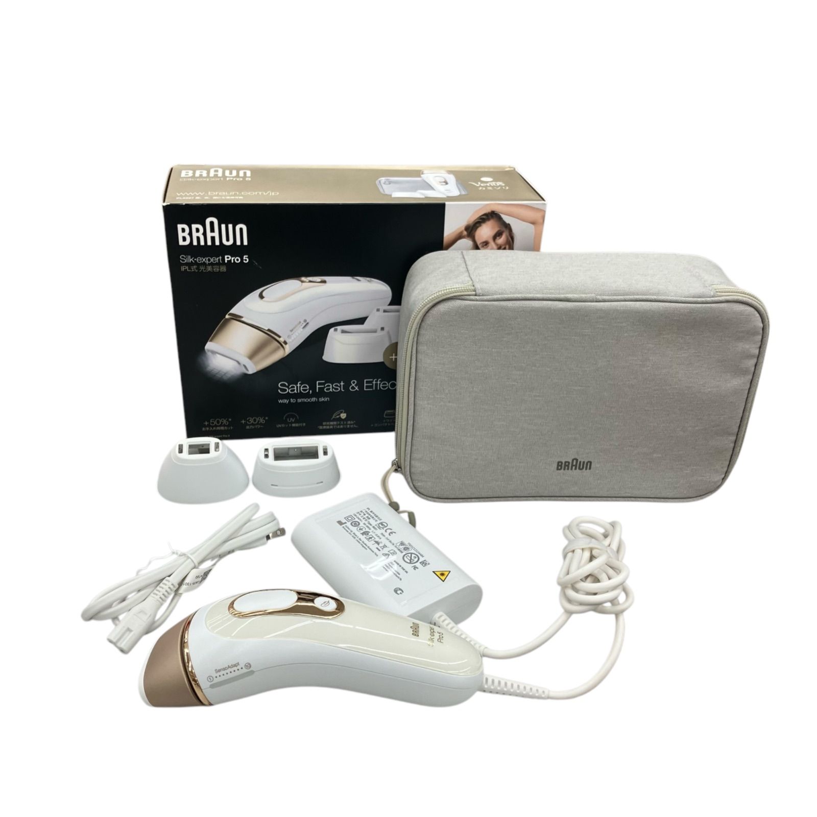 値下げ！ブラウンシルクエキスパートpro5 BRAUN PL5227 脱毛器