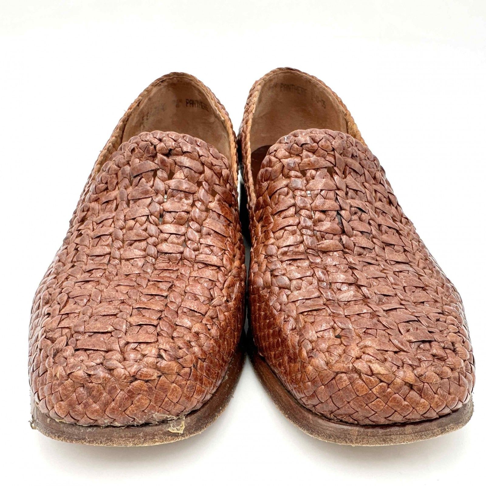 BALLY ローファー スイス製 編み込み ブラウン 1337T Bally - BALLY ローファー スイス製 編み込み ブラウン 1337Tの