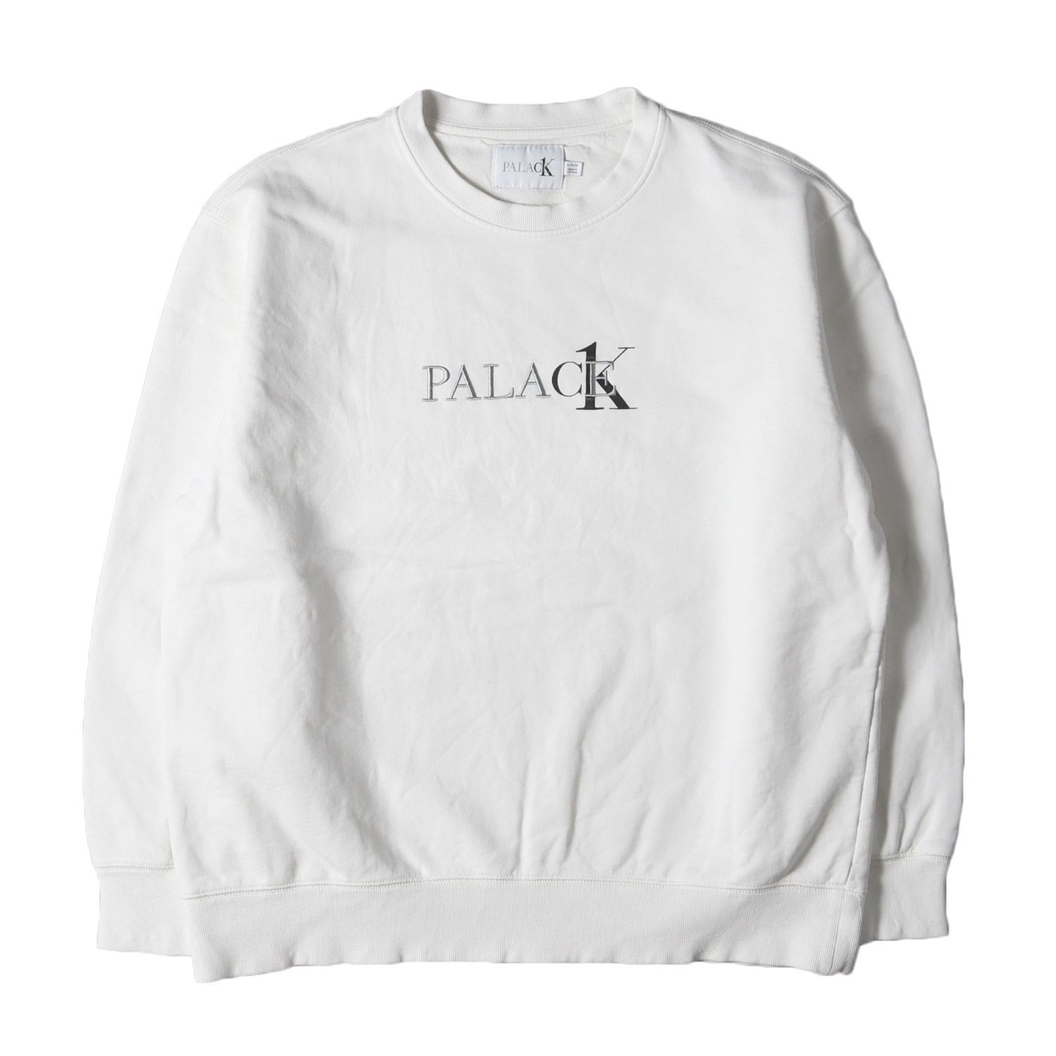 PALACE パレス スウェット サイズ:XL 22SS Calvin Klein コラボ ロゴ  