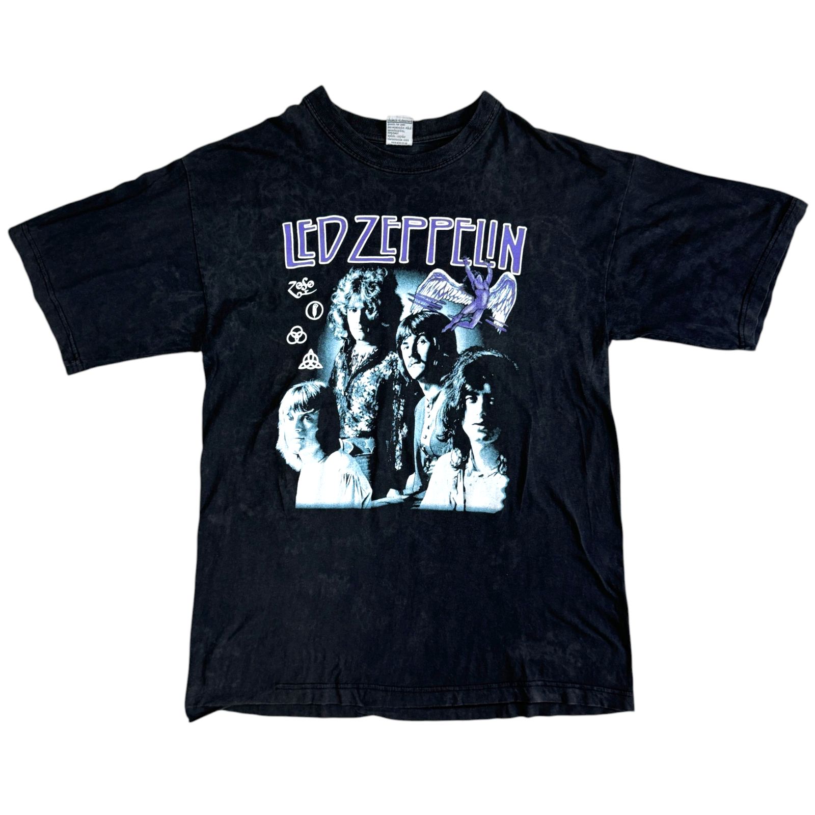 led zeppelin NO QUARTER フォト写真Tシャツ 90s Vintage 1990s ROBERT PLANT & Jimmy Page No Quarter 1995 All