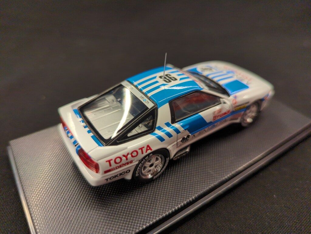 ミニカー MINOLTA Tom's Supra Gr.A 1990 ミノルタTOM'S スープラ36号車(GrA1990 1/43) Ebbro 1/43 Toyota