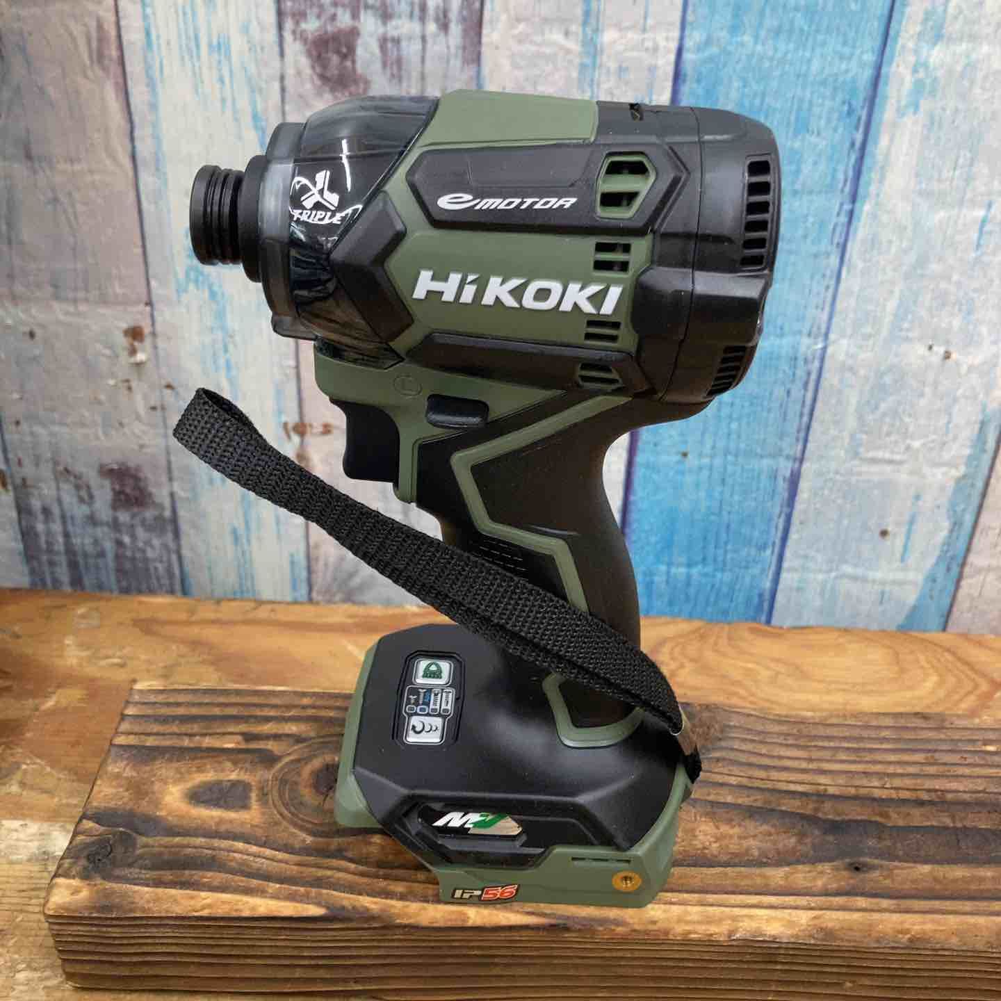 ♥品 ハイコーキ HIKOKI 旧 日立工機 コードレスインパクトドライバー WH36DC 2XPGSZ 36V フルセット フォレストグリーン 柏店