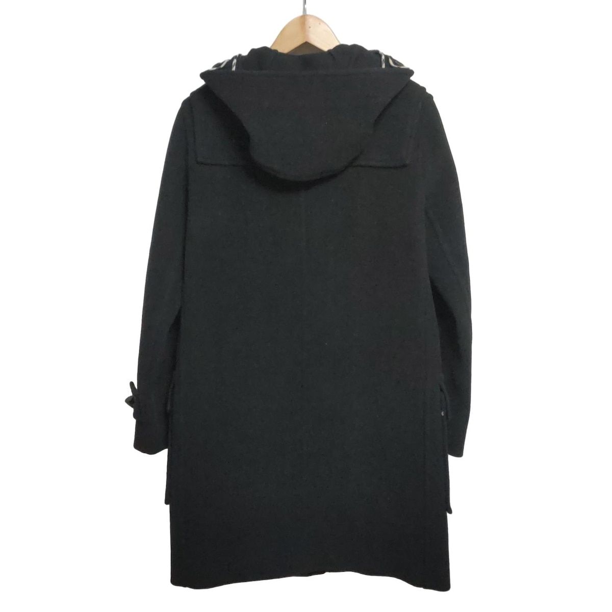 Burberry LONDON バーバリーロンドン ダッフルコート サイズ38 M メンズ - 黒 長袖 ジップアップ 秋 冬