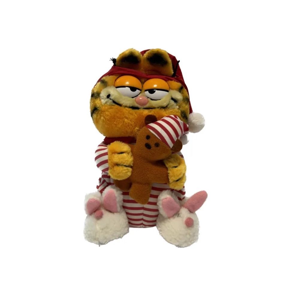 ヴィンテージ GARFIELD ぬいぐるみ ガーフィールド うさぎ パジャマ