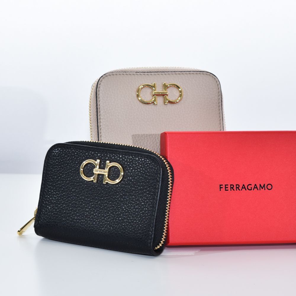 Salvatore Ferragamo レディース コインケース ダブルガンチーニ