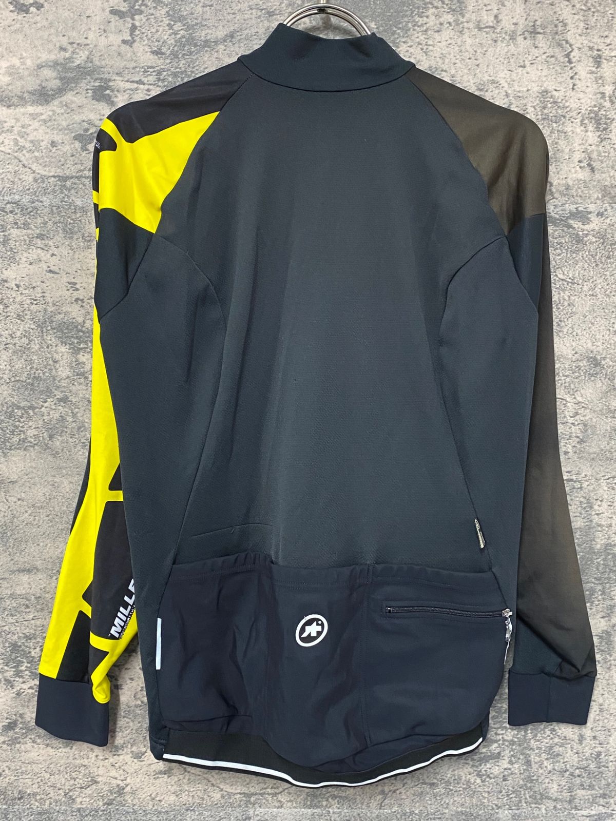 JE925 アソス ASSOS intermedaite evo jaket Sサイズ 最高 黒/黄 JE925