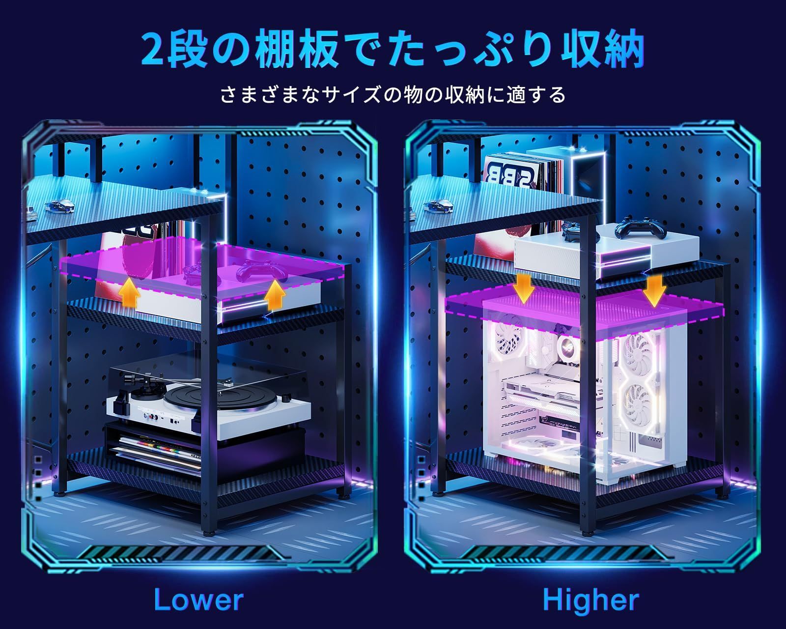 カーボン調ブラッ