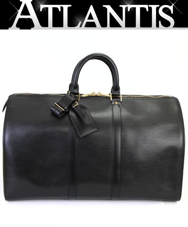 ルイヴィトン エピ ブラック キーポル45 ボストンバッグ 楽天市場】ルイヴィトン エピ・キーポル45・ボストンバッグ/M42972