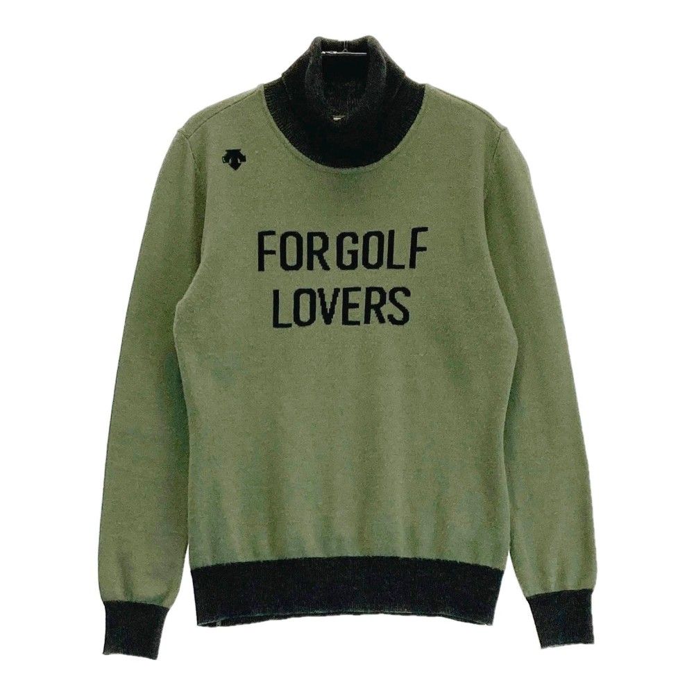 サイズ：S DESCENTE GOLF デサントゴルフ タートルネック ニット