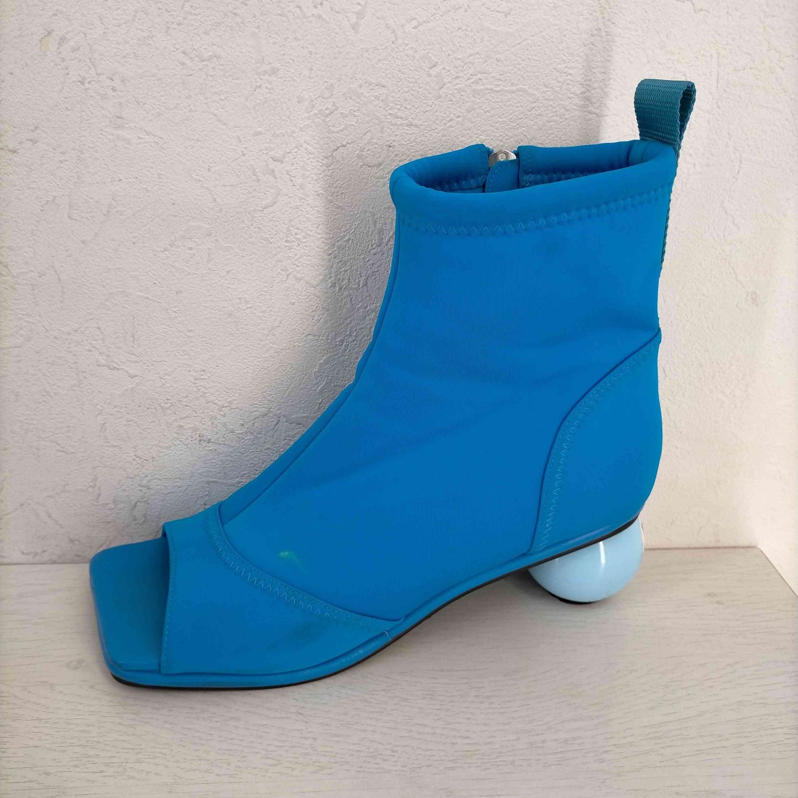 試着のみ Maison MIHARA YASUHIRO ビリヤードヒールパンプス