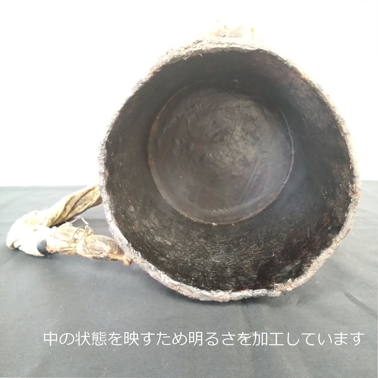 1800年代 漆桶 漆つぼ タカッポ 直径15cm 0061 - メルカリ