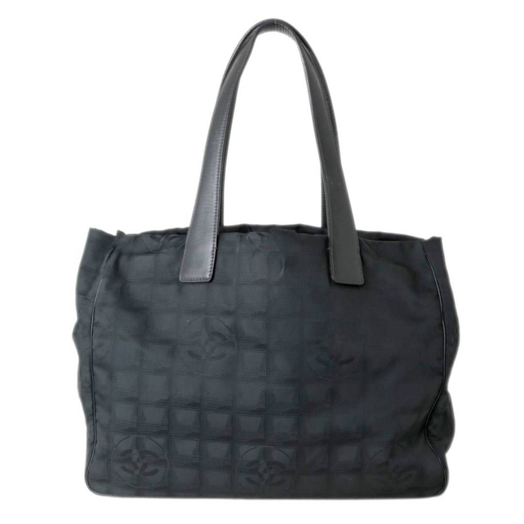 CHANEL/シャネル トートバッグ MM ニュートラベルライン ブラック FS B  