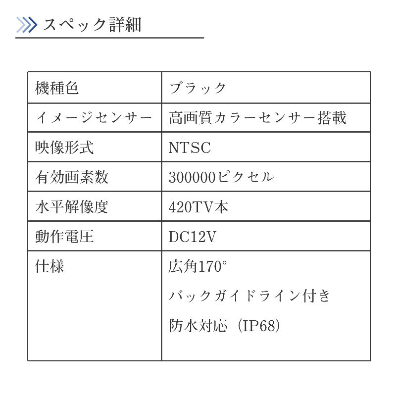 NSZT-W62G 対応 バックカメラ 高画質 安心の配線加工済み 【TY01】 - メルカリ