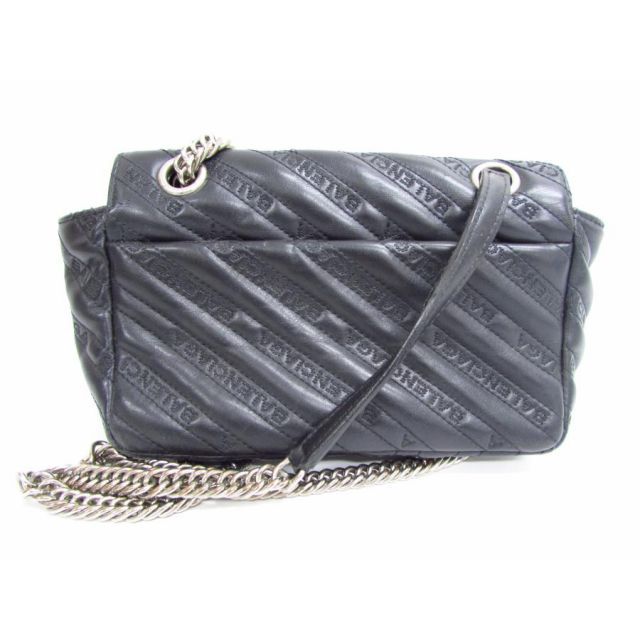 BALENCIAGA バレンシアガ BBラウンドチェーン ショルダーバッグ