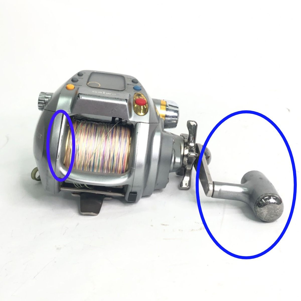 ▽▽DAIWA ダイワ 電動リール SEABORG Z500T SEABORG Z500T 通電のみ