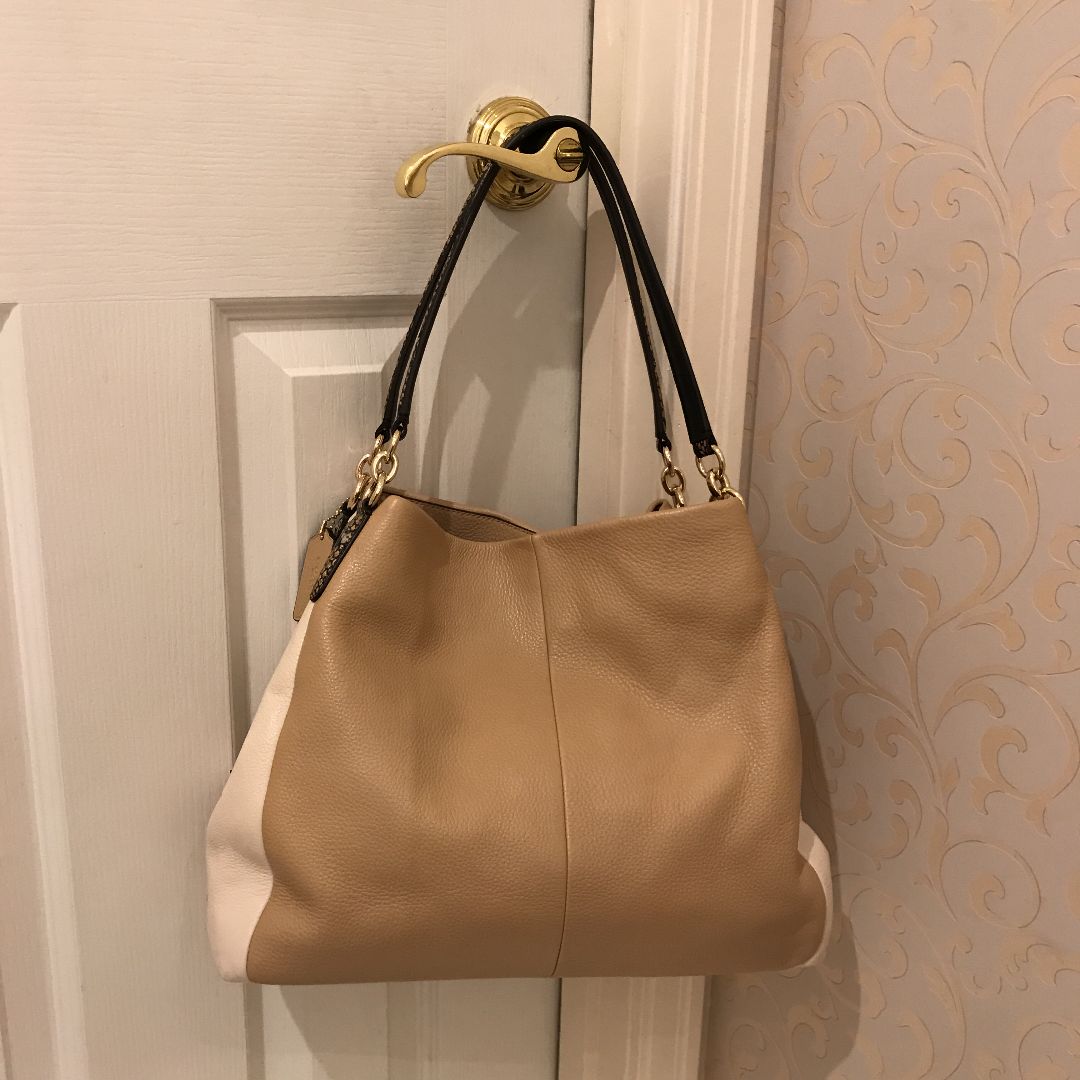 COACH コーチ ショルダーバッグ ピンクベージュ - スカイショップ