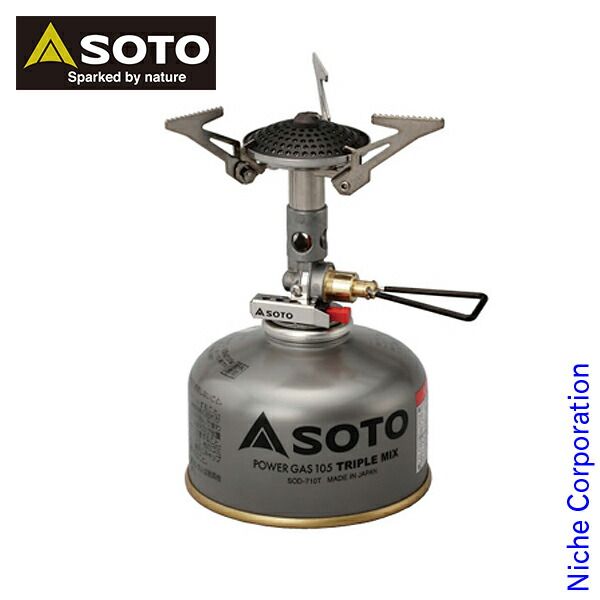 【新品】 ソト SOTO バーナー マイクロレギュレーターストーブ SOD-300S キャンプ 防災