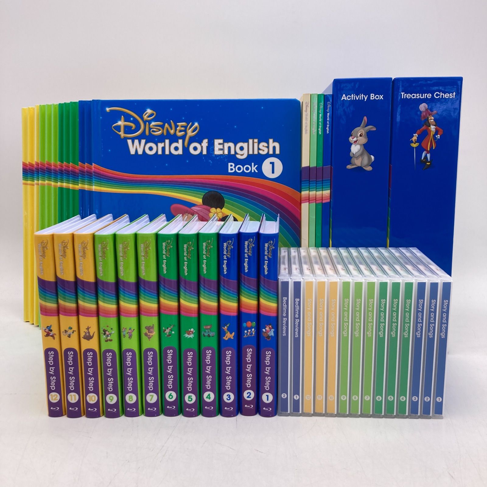 メインプログラム 絵本 CD ブルーレイ ディズニー英語システム DWE