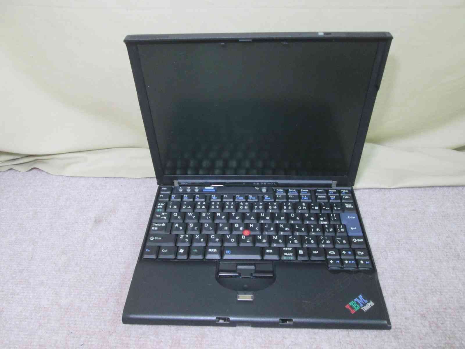 ThinkPad X60s WindowsXP ノートパソコン Lenovo ThinkPad X60s 【WindowsXP世代のPC】 ジャンクPC 送料