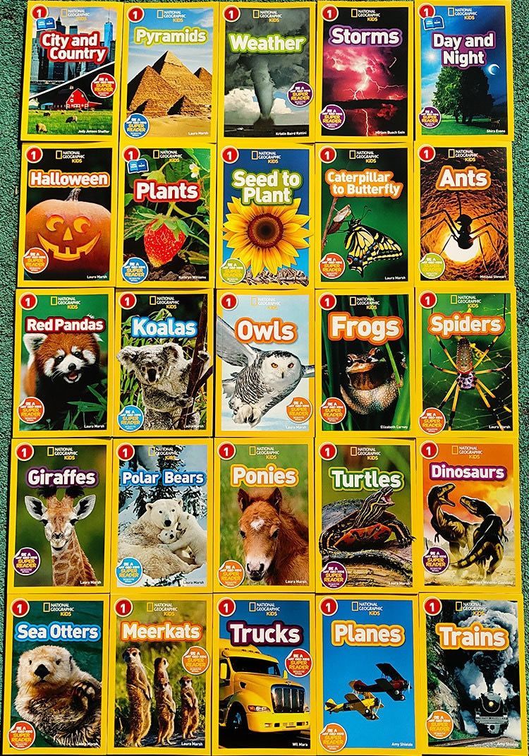 National Geographic KiDS level1 英語絵本25冊 - メルカリ